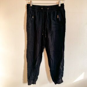 🎉3 for $30🎉 Dynamite Black Joggers Linen Blend